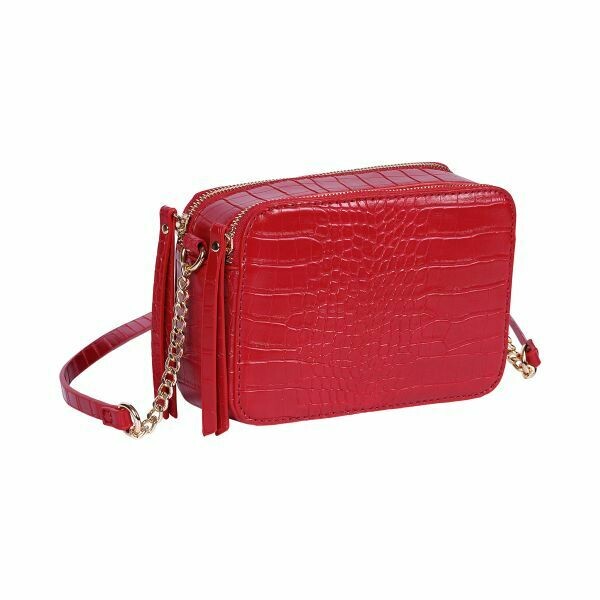 Croco Bag Red