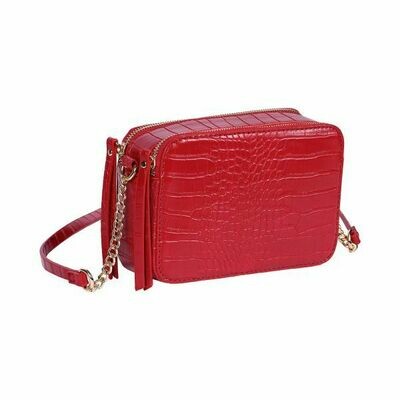 Croco Bag Red