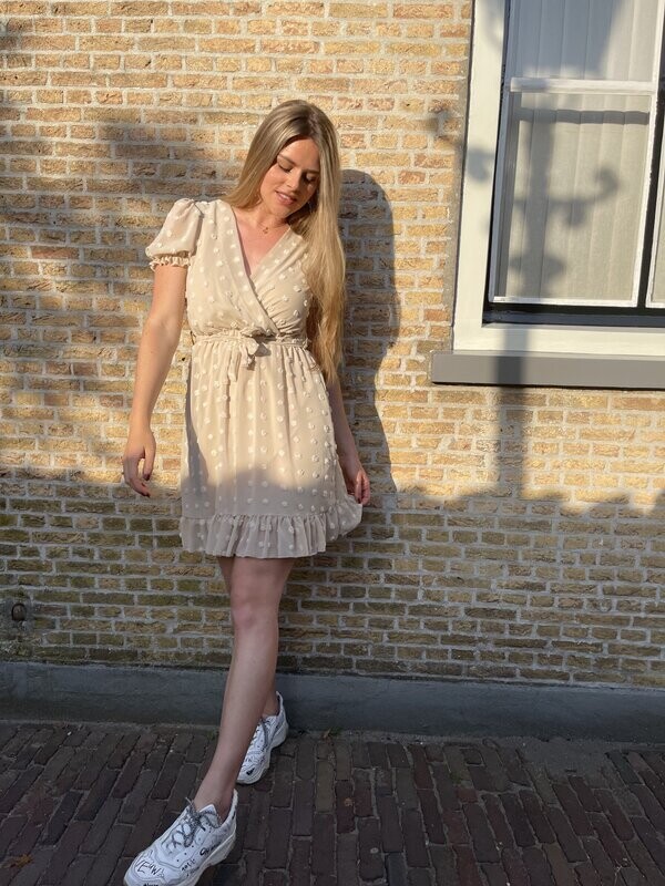 Olivia Dress Beige Olivia Dress Beige