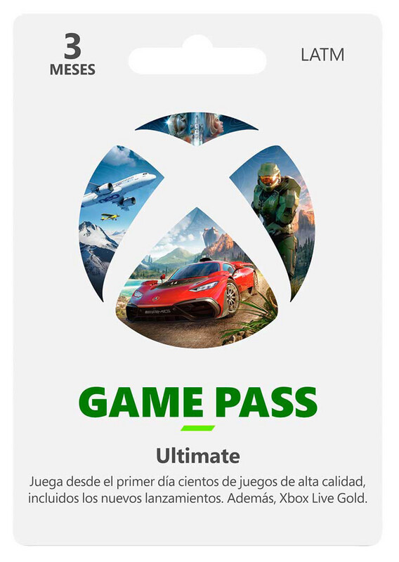 Pin Xbox Game Pass Ultimate 3 Meses