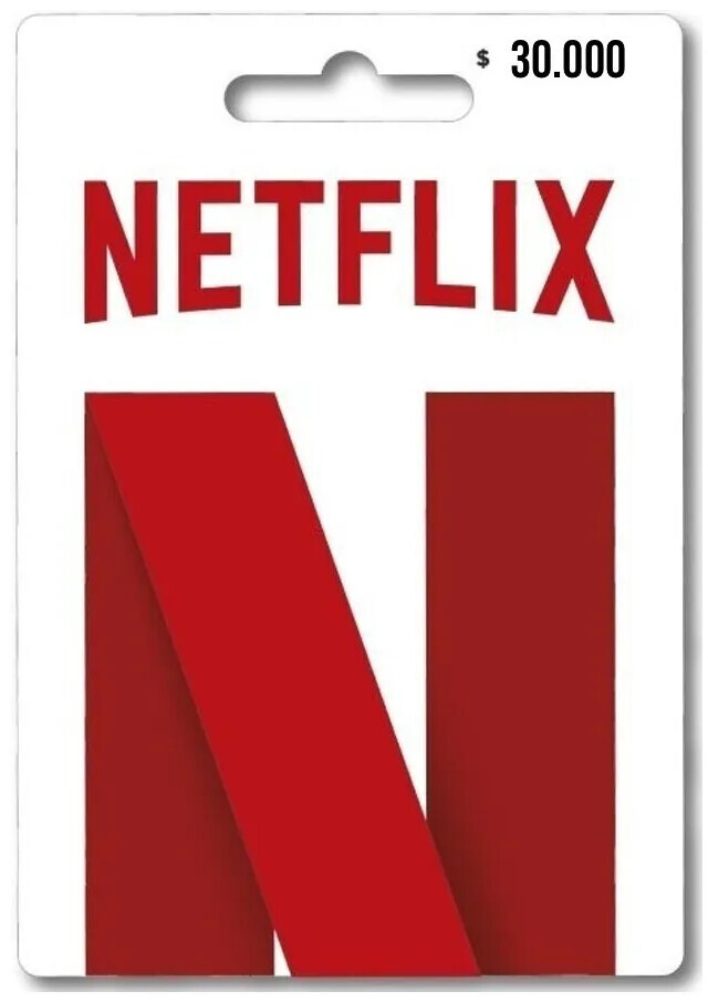 Pin Netflix Original $30.000