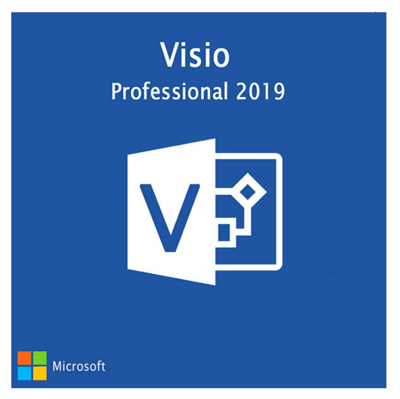 Visio Profesional 2019 1 PC ESD (Re-Instalale)