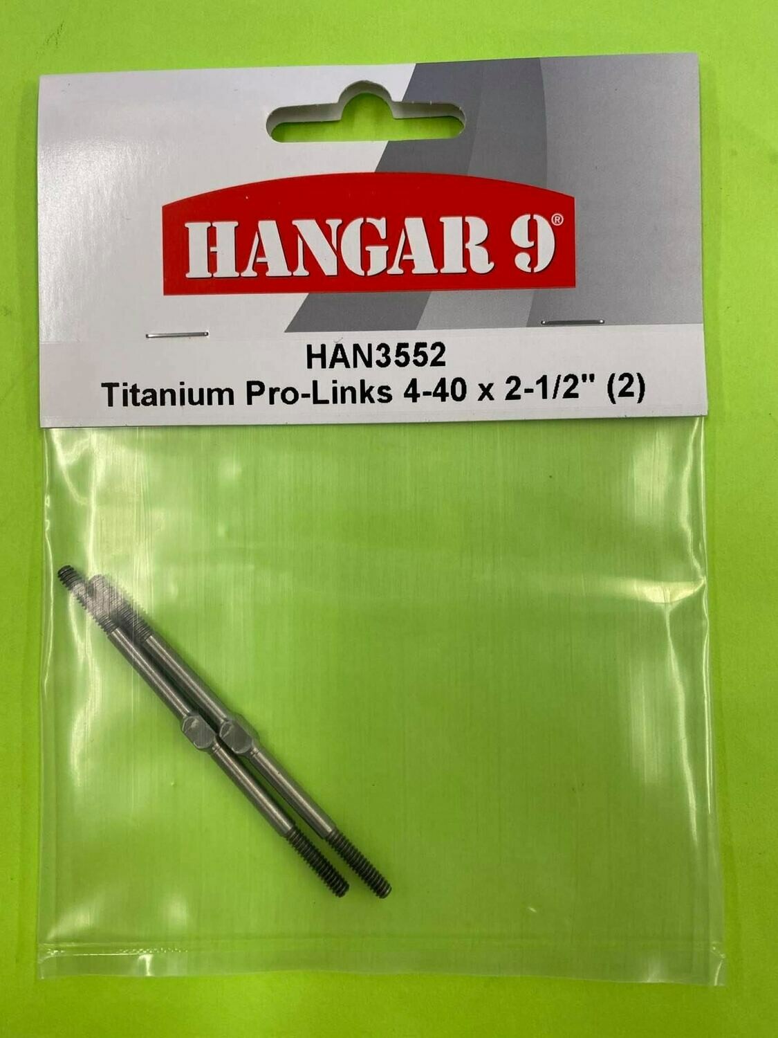 HANGER 9 HAN3552 TITANIUM PRO-LINKS 4-40 X 2-21/2&quot;