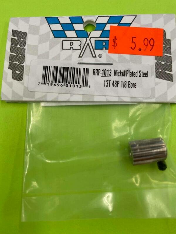 RRP 1013 NICKLE PLATED STEEL 13T 48P 1/8 BORE