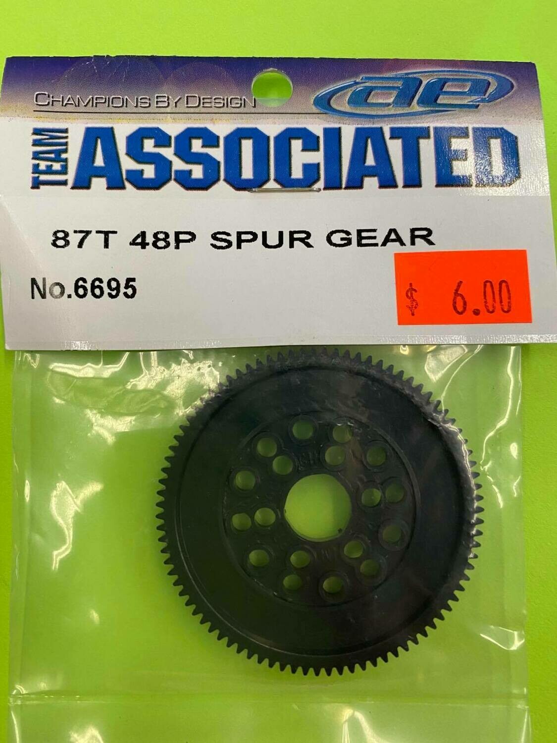 TEAM ASSOCIATED 87T 49P SPUR GEAR 6695