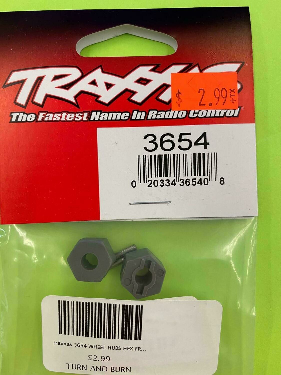 traxxas 3654 WHEEL HUBS HEX FRONT OFFSET