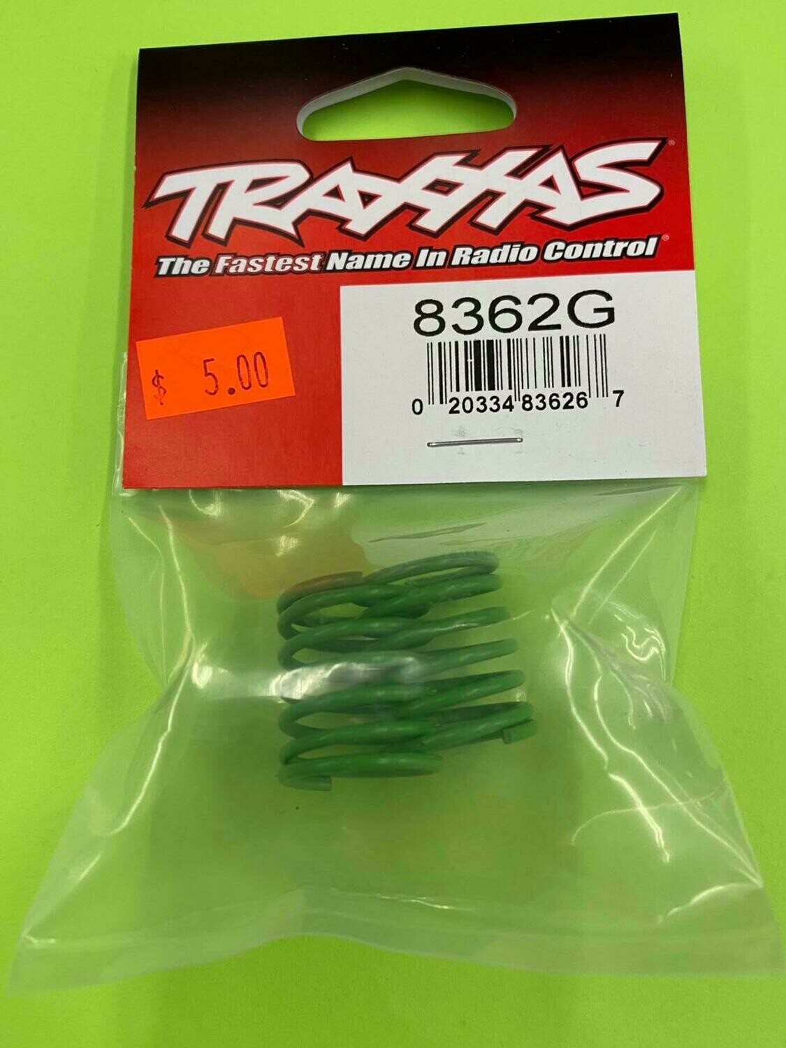 TRAXXAS 8362G SPRINGS 3.7 RATE GREEN