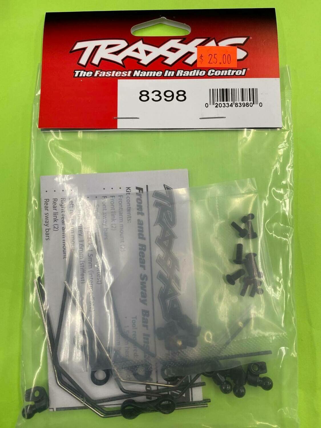 TRTAXXAS 8398 SWAY BAR KIT 4-TEC 2.0 F/R