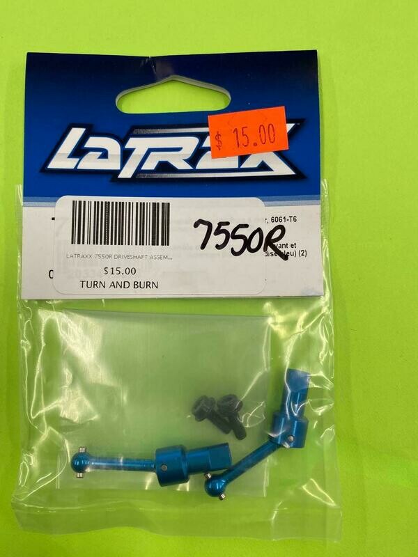 LATRAXX 7550R DRIVESHAFT ASSEMBLY FRONT &amp; REAR ALUMINUM