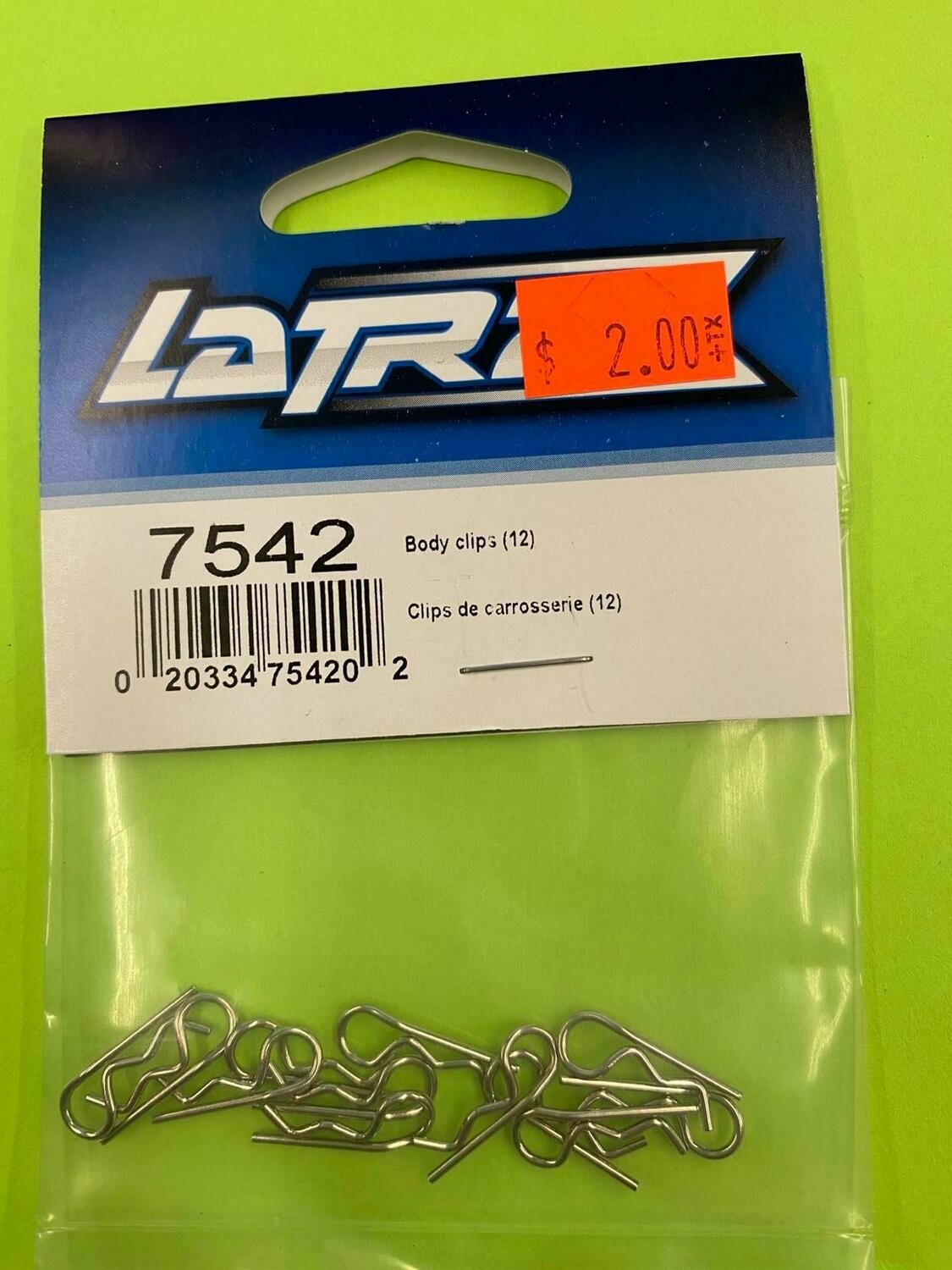 LATRAX BODY CLIPS 7542