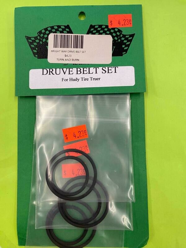 WRIGHT WAY DRIVE BELT SET for hudy tire truer