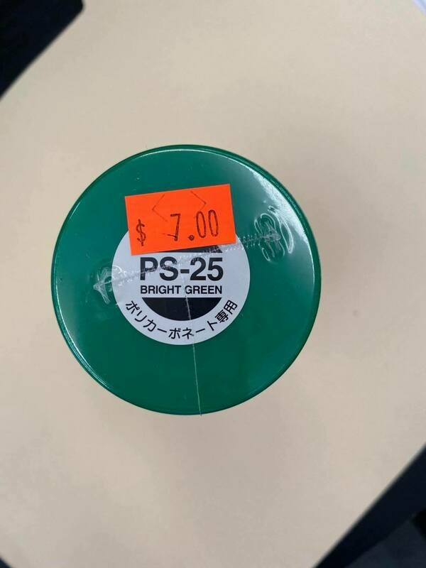 TAMIYA COLOR PS-25 BRIGHT GREEN