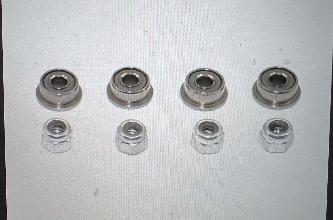 1RC FLANGED FRONT WHEEL BEARING SET    8505