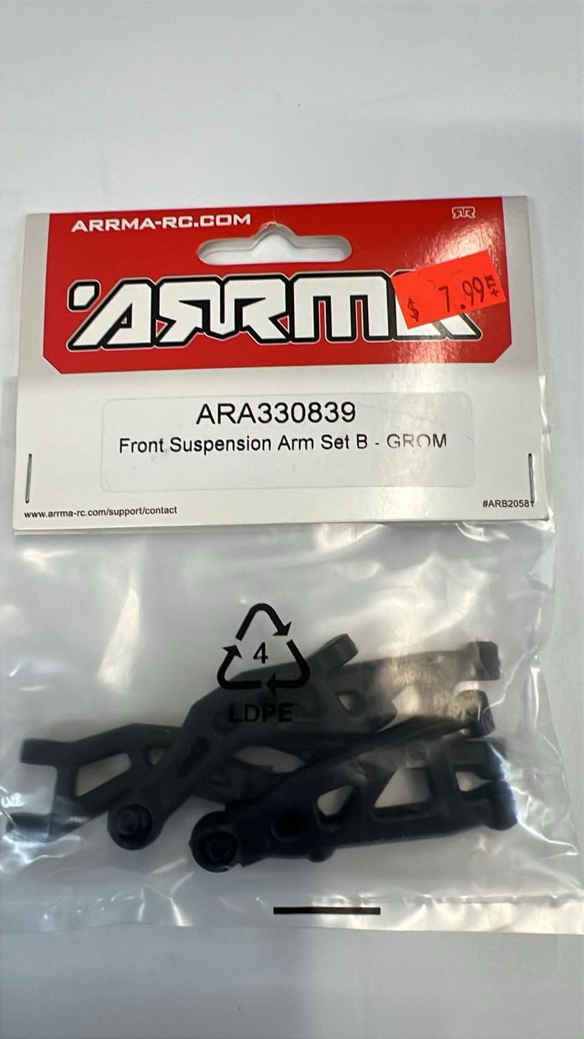 ARRMA FRONT SUSPENSION ARM SET B   ARA3303839