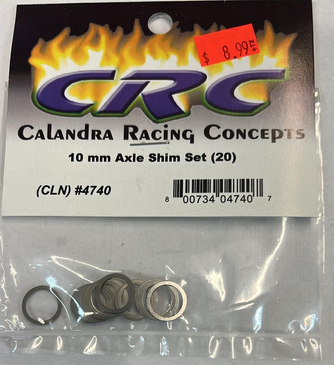 CRC CLN4740 10mm Axle Shims