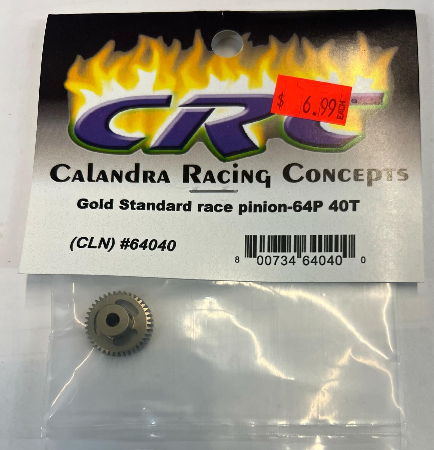 CRC GOLD STANDARD RACE PINION 64P 40T CLN64040