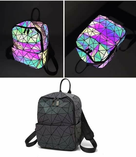 Sac à dos lumineux pour femmes
