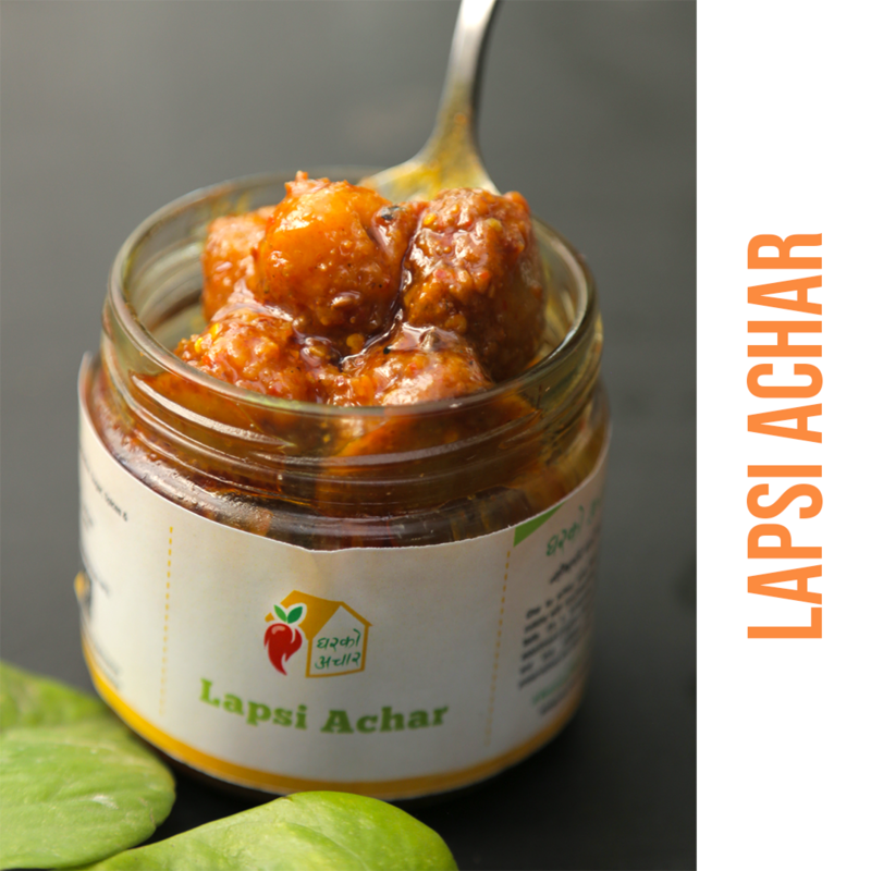 Sweet &amp; Sour Lapsi Achar 350gm