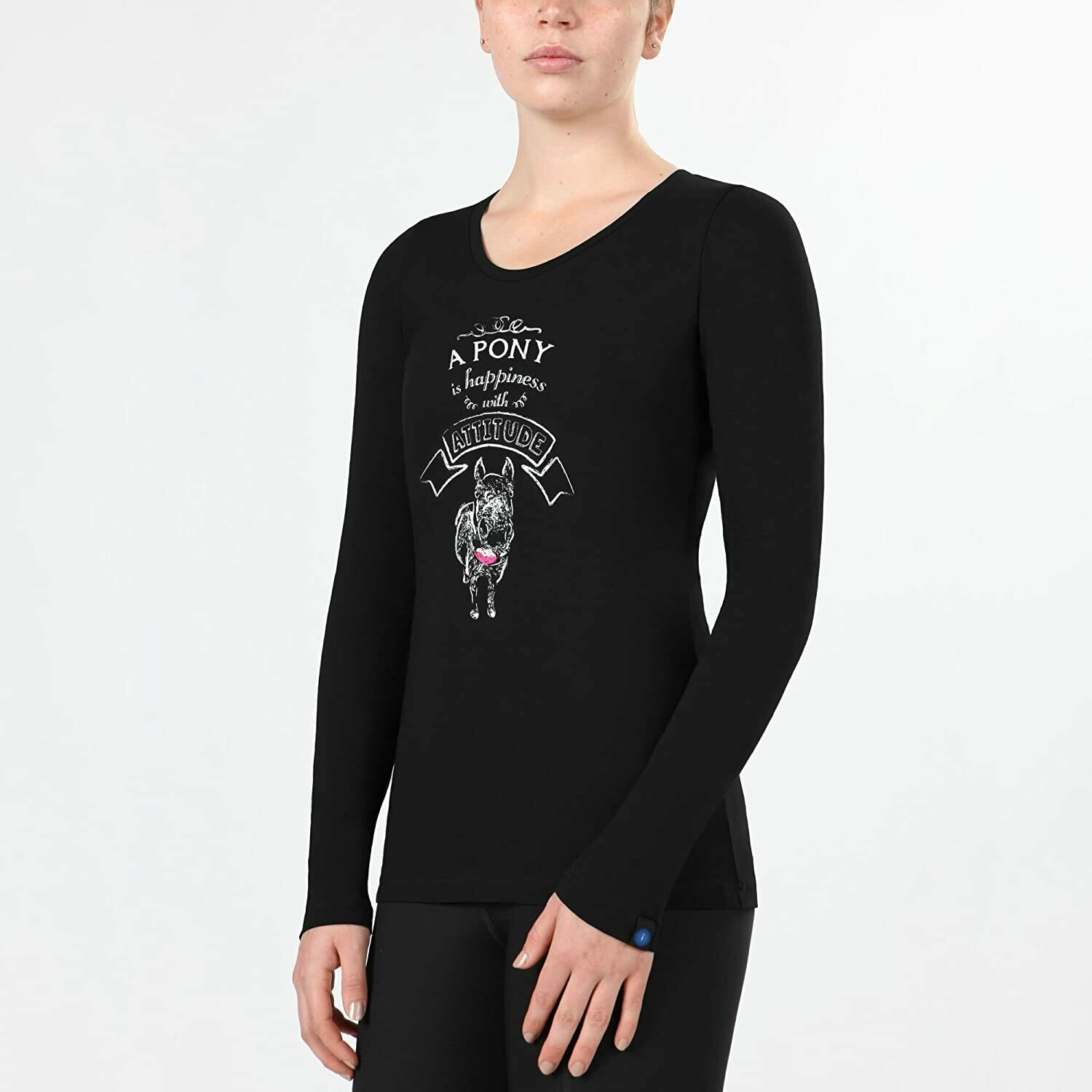 Irideon Kids Chalk Pony Long-sleeve Tee