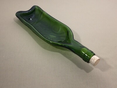 Recycled Wine Bottle Serving Bowl