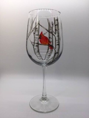 Painted Wine Glasses - Christina's Creations, LLC