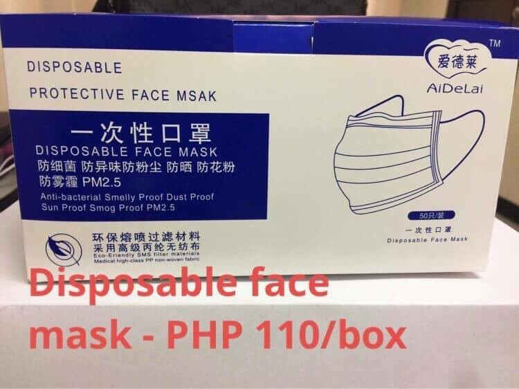Disposable Face Mask