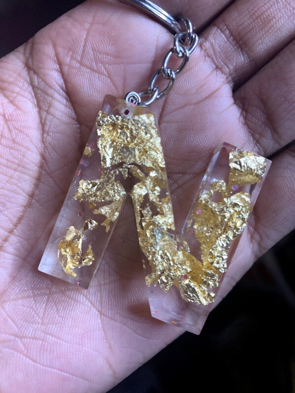 Custom Letter Keychain