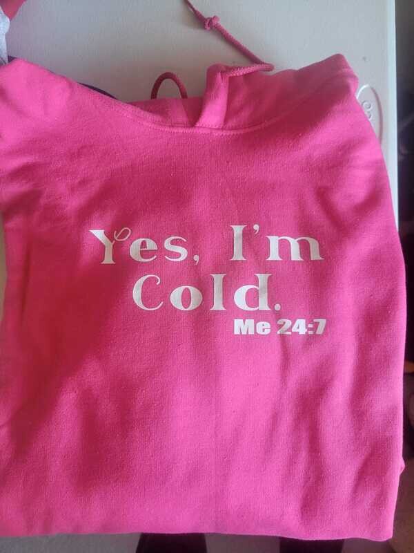 Yes I&#39;m Cold