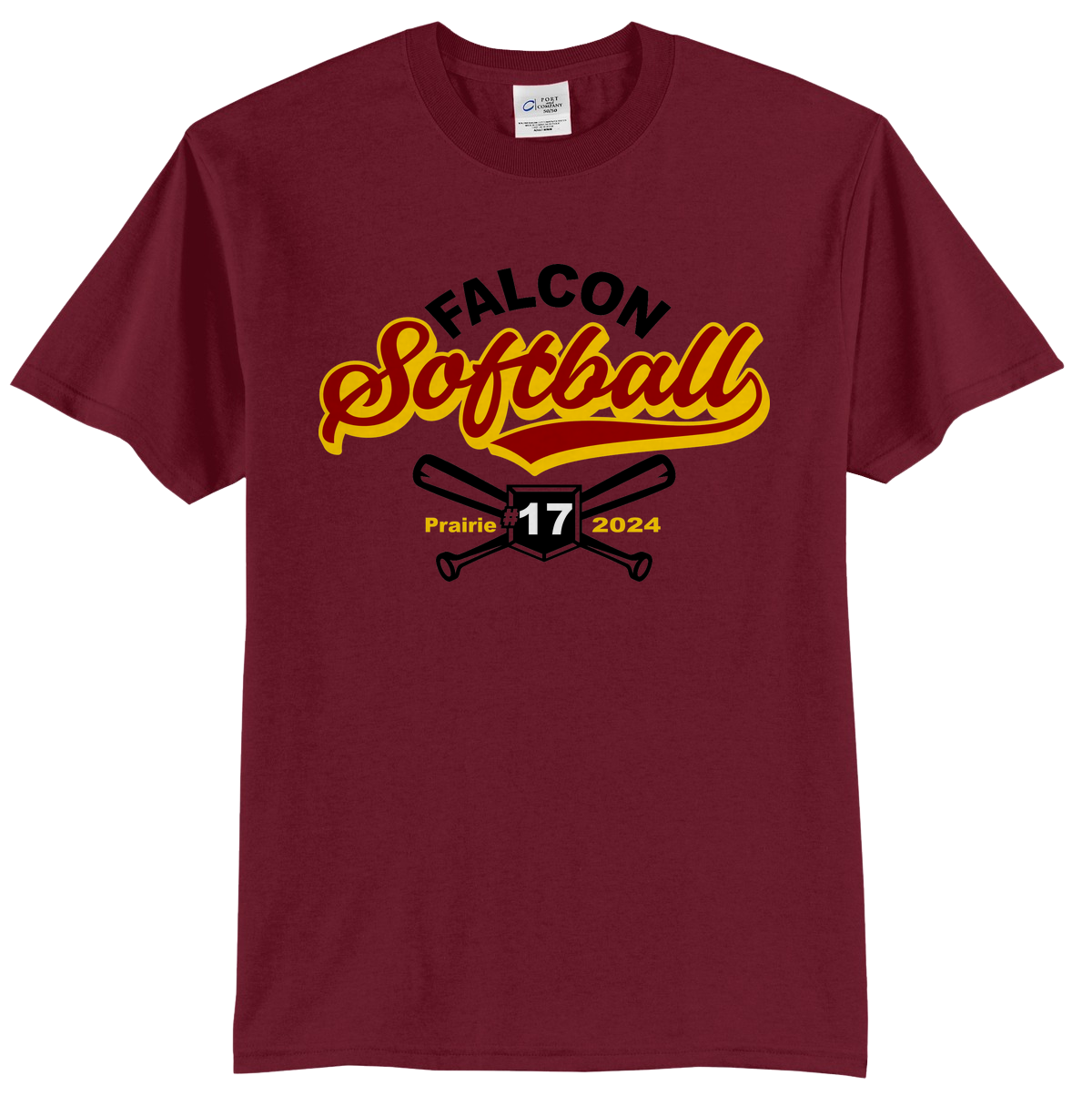 .Prairie Softball Crossed Bats