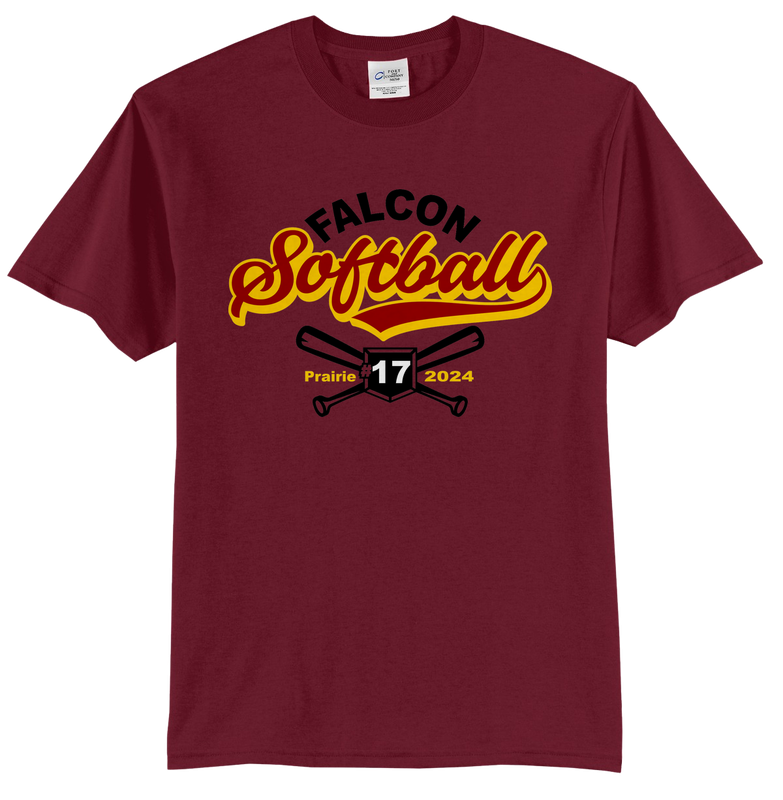 .Prairie Softball Crossed Bats