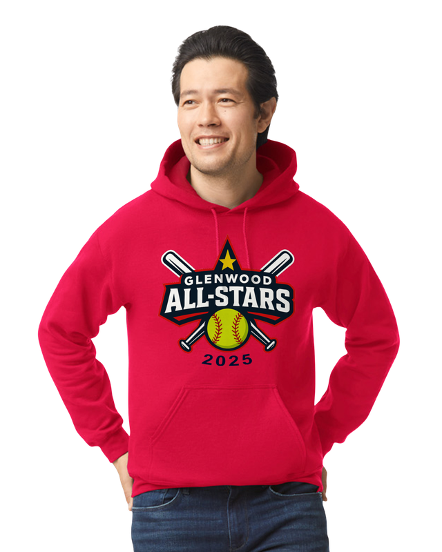 Glenwood Juniors Softball 2025 All Star Hoodie