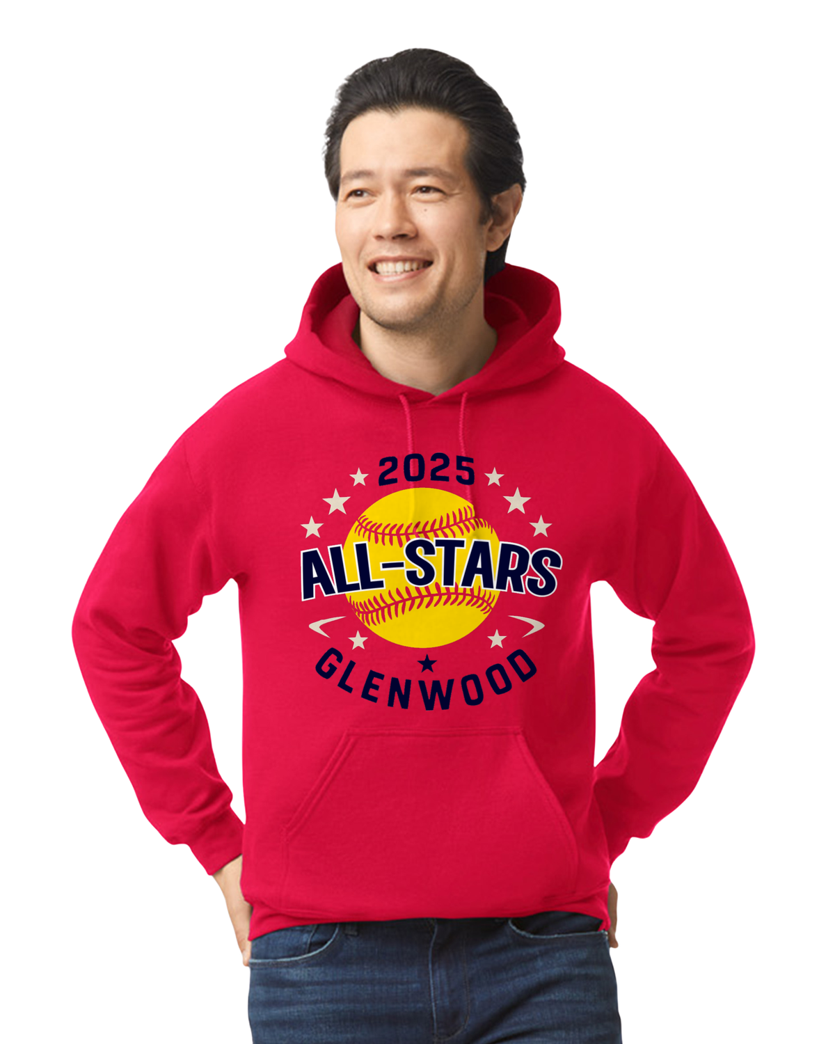 Glenwood Majors Softball 2025 All Star Hoodie