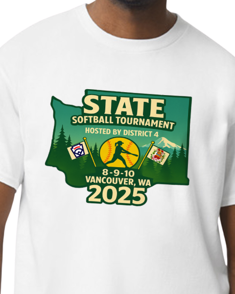 WA state 8-10 softball tournament hoodie