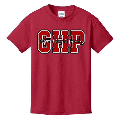 Glenwood Heights  Tshirts Designs 1, 2, 3 front and back designs
