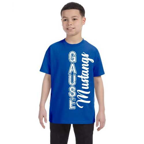 Vertical Gause Mustangs t-shirt