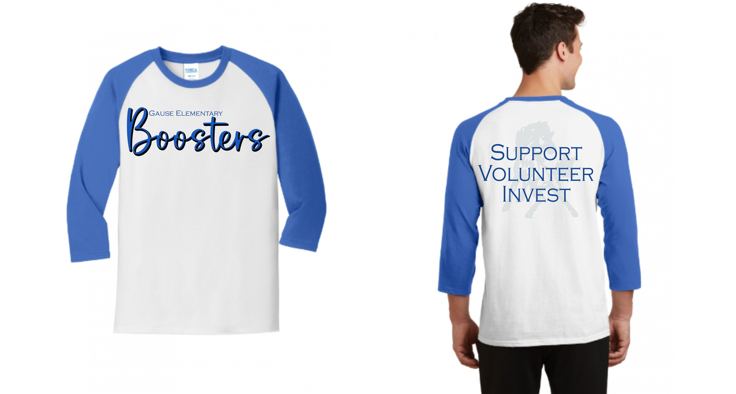 Boosters Baseball Tee
