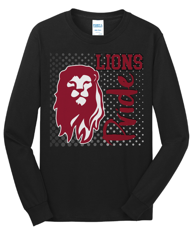 Lions Pride Long Sleeve Tshirt