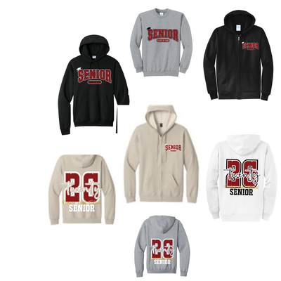 2026 Prairie Senior with graduation cap Sweatshirts