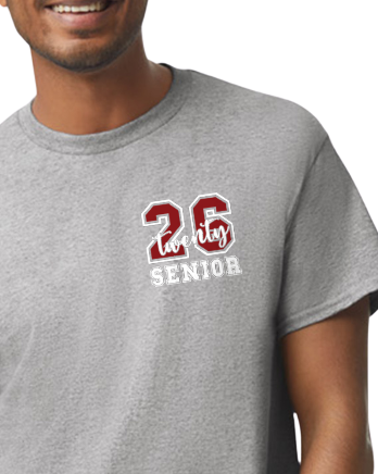 2026 Prairie 26 Senior w/stacked prairie on back Tshirts