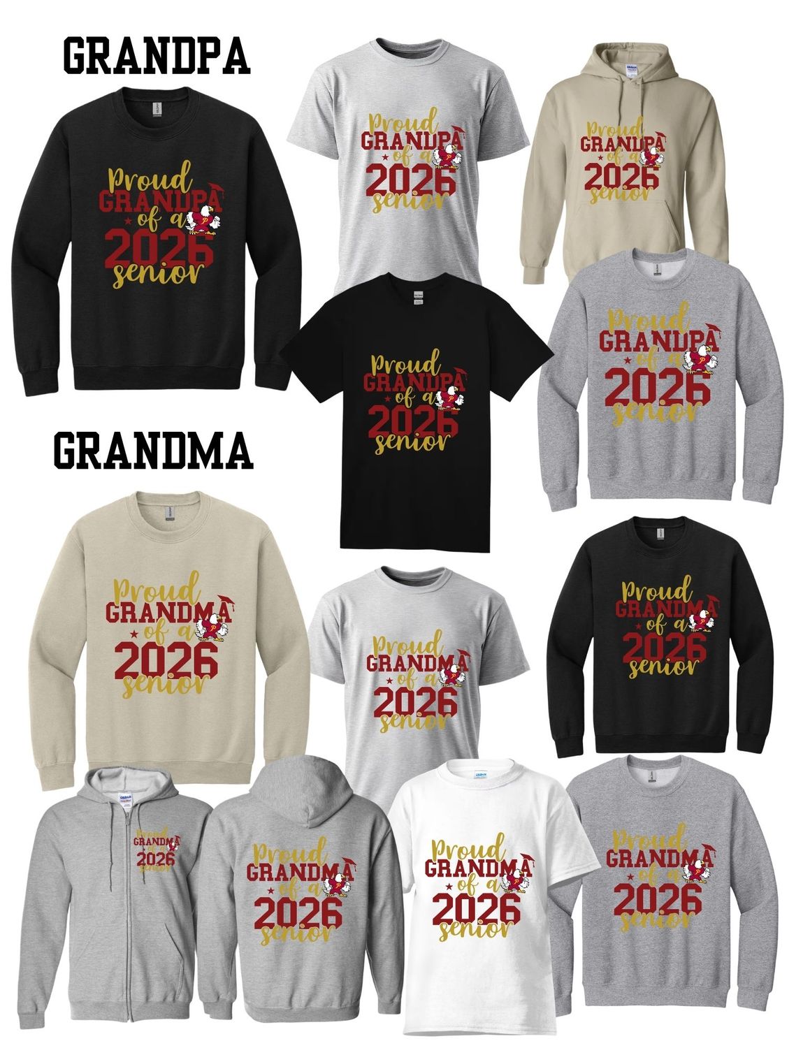 2026 Grandpa/Grandma Prairie Senior