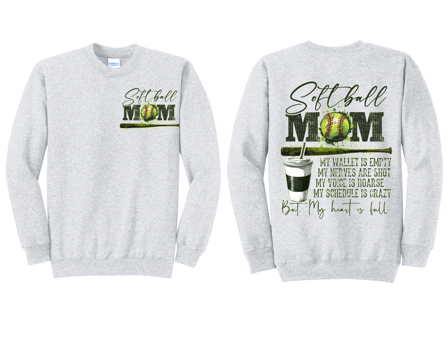 Softball Mom Crewneck