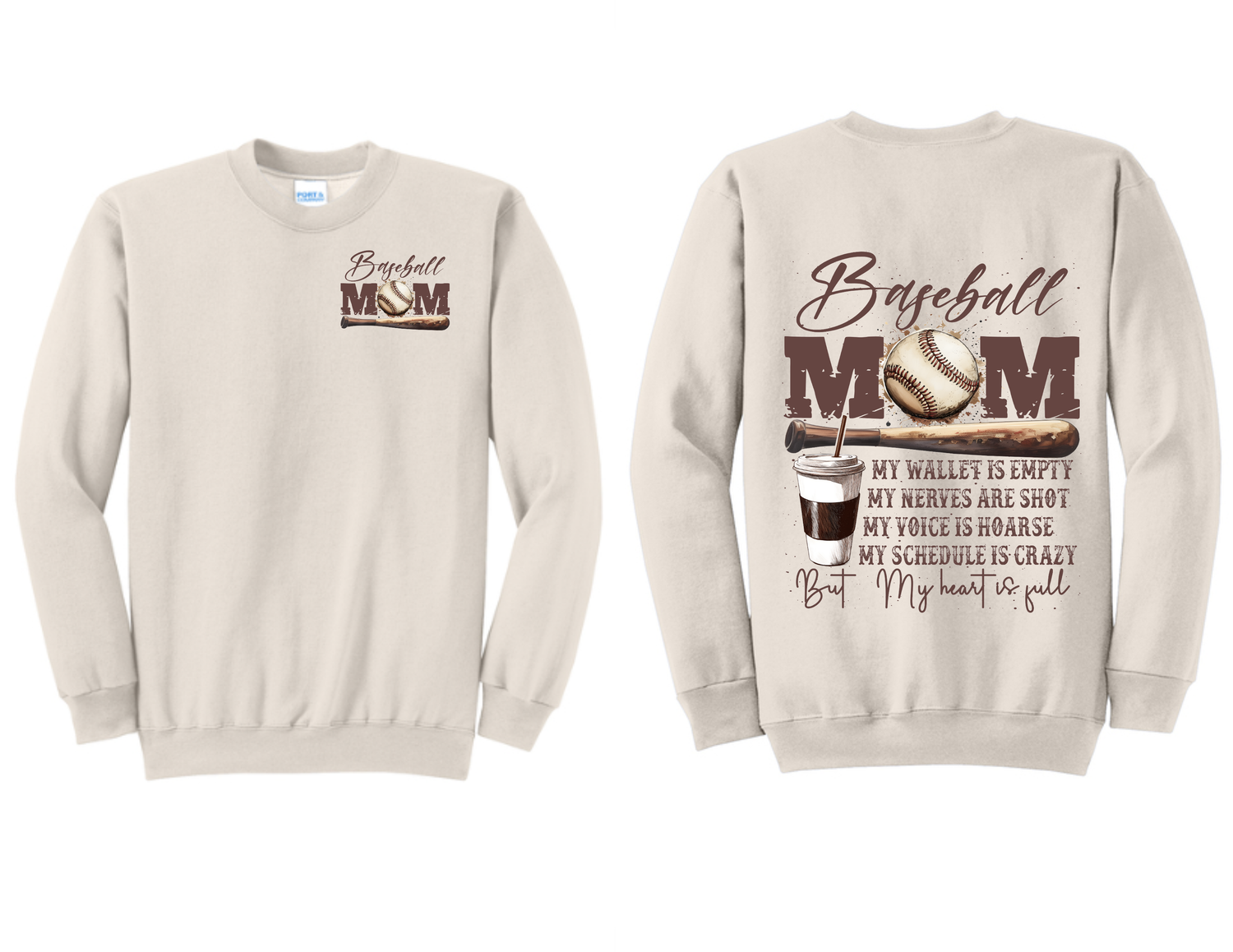 Baseball Mom Crewneck