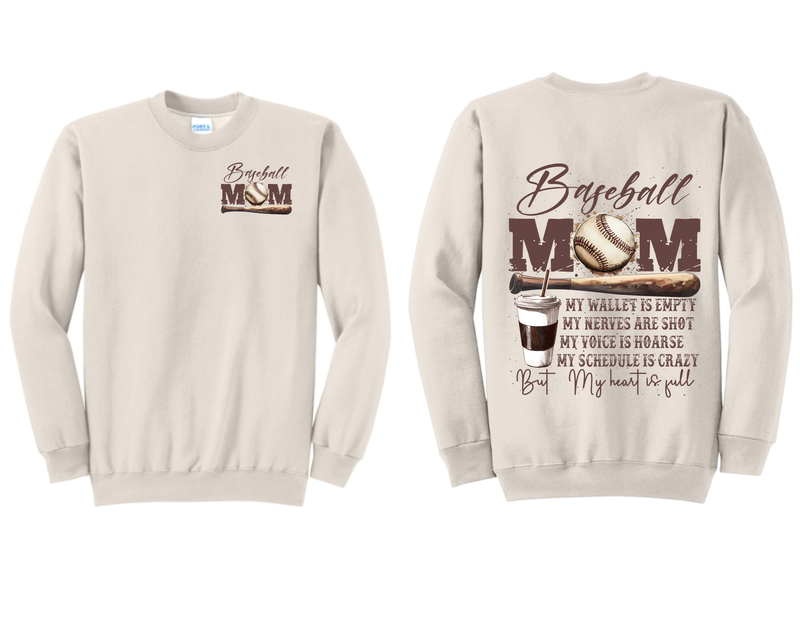 Baseball Mom Crewneck
