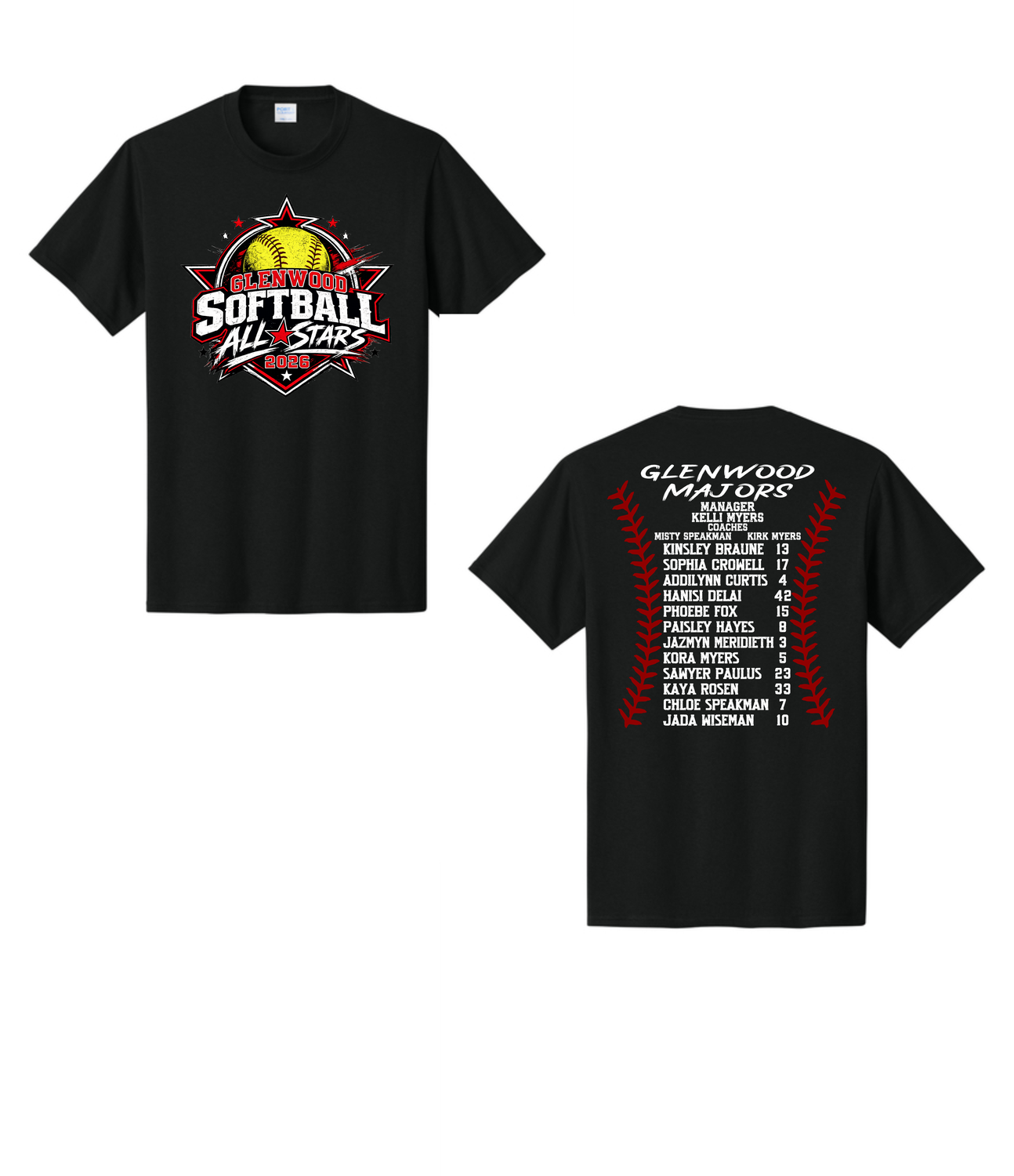 All Stars Majors Softball 2026