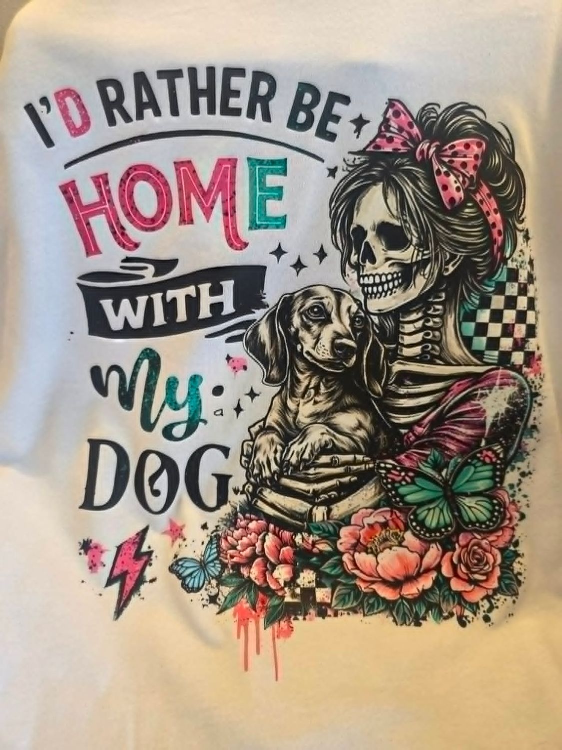 HOME WITH MY DOG
