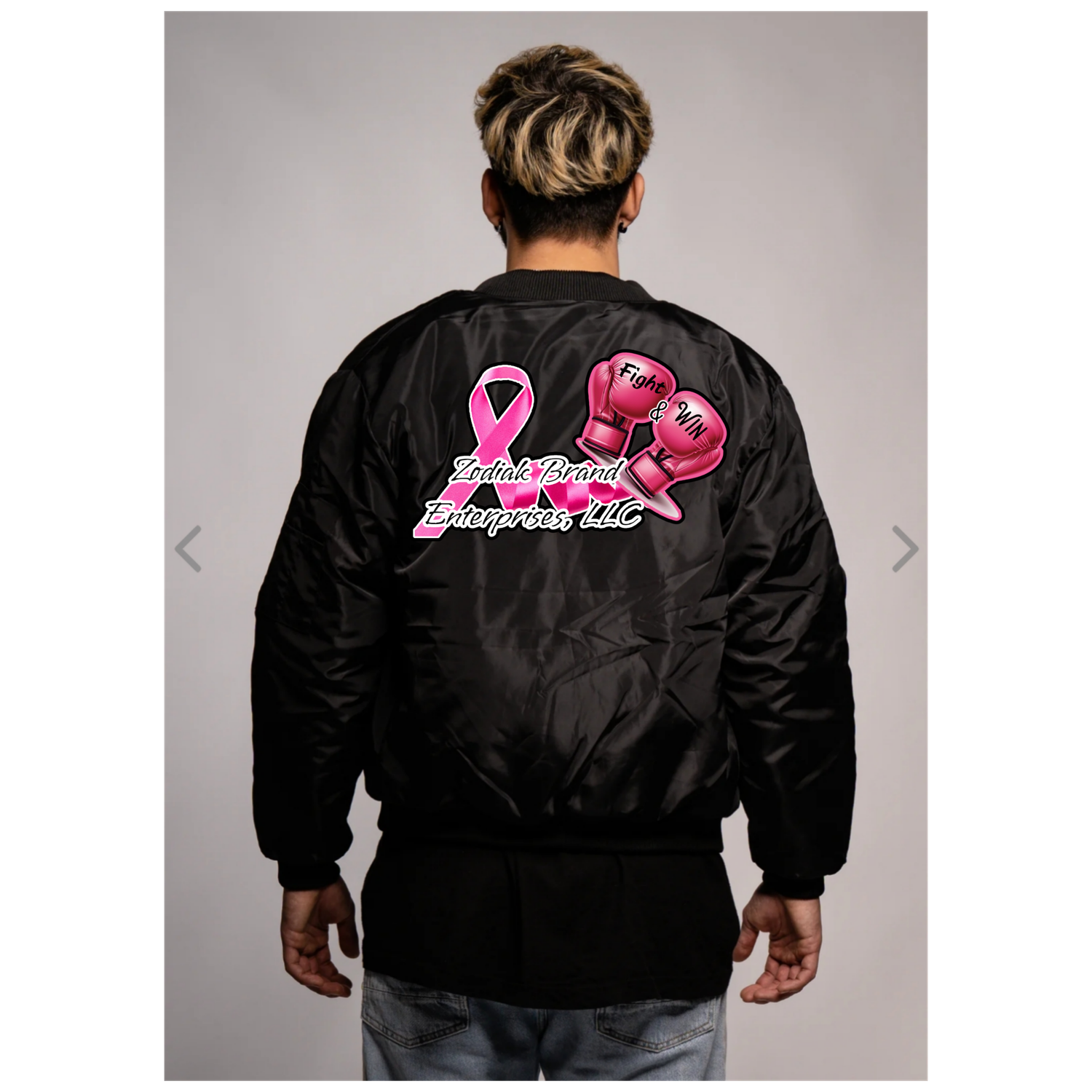 Breast Cancer Bomber Jackets