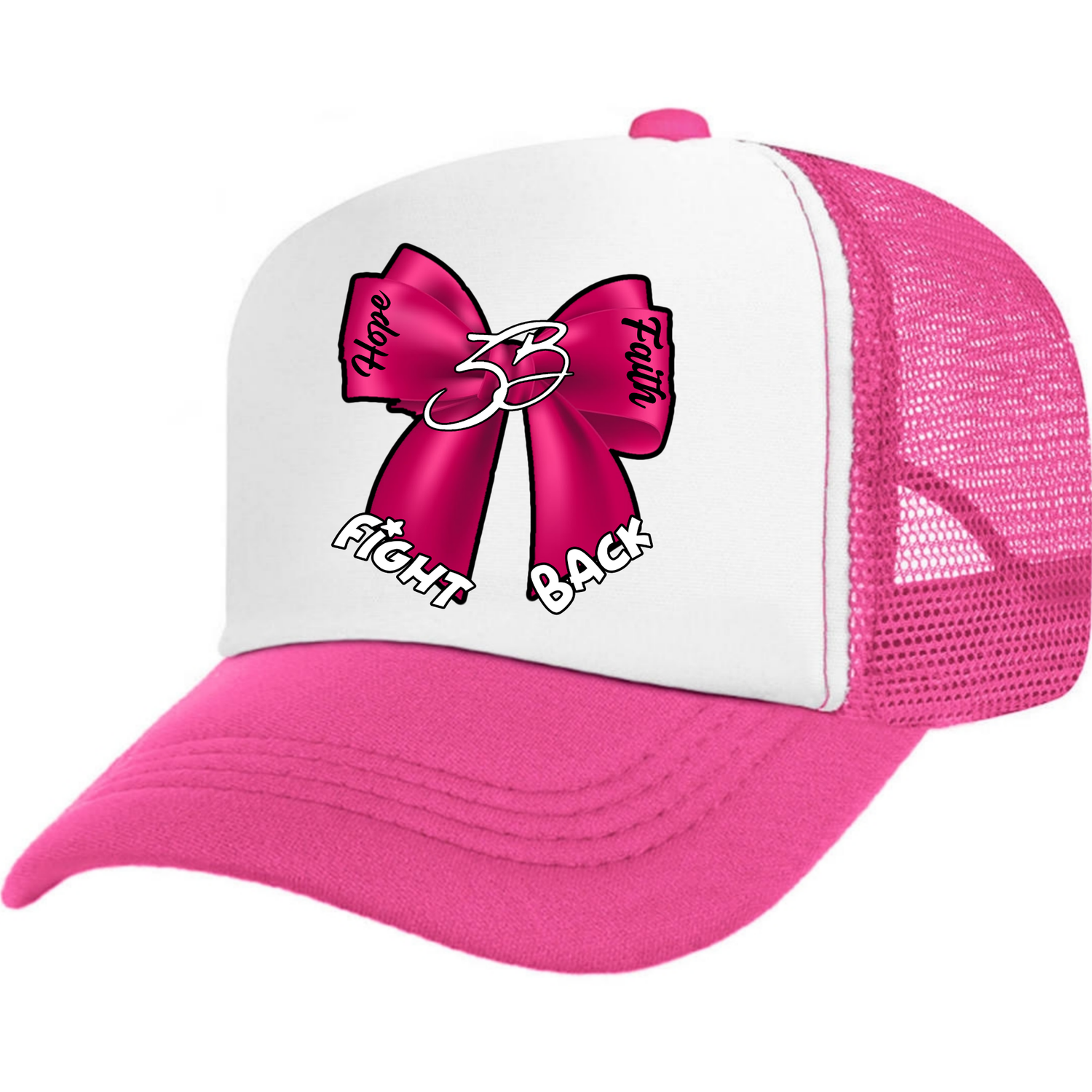 Breast Cancer Trucker hats