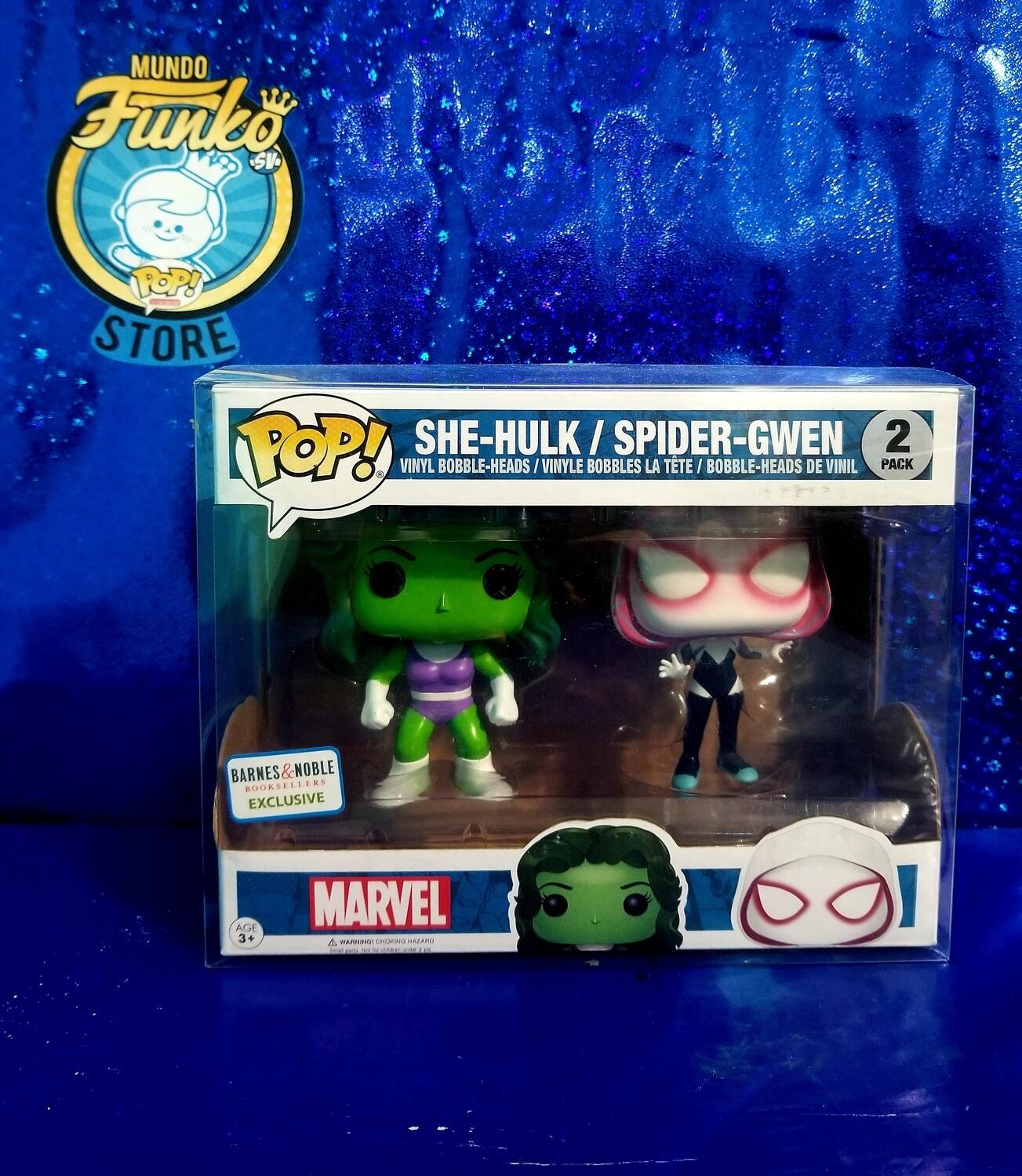 Funko Pop! She-Hulk y Spider-Gwen