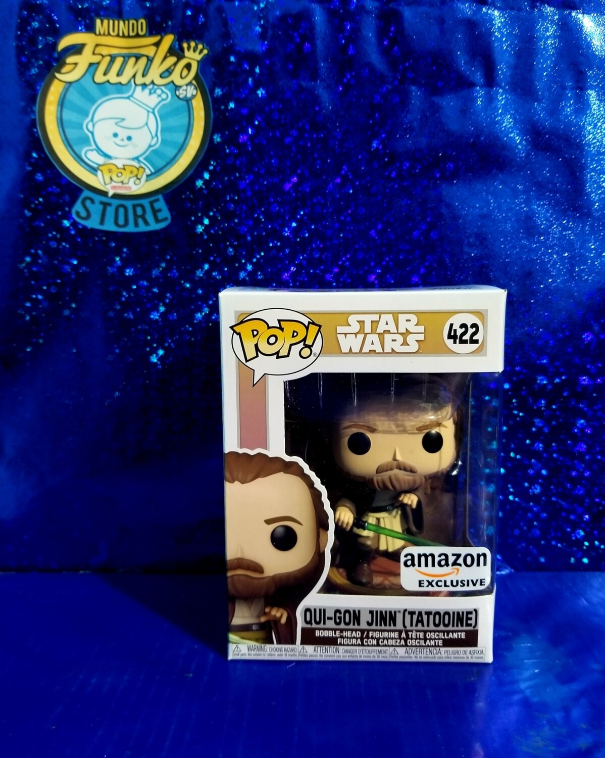 Funko pop! Qui-Gon Jinn (Tatooine)