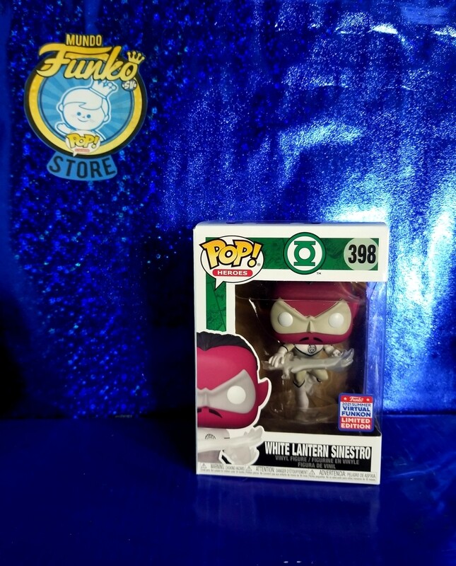 Funko Pop! White Lantern Siniestro SDCC Funko Pop! White Lantern Siniestro SDCC